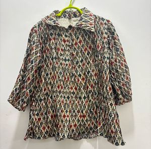 Sequin Detail Festive Co-Ord Set With Belt