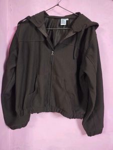 Lightweight Crop Bomber Jacket