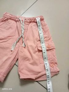 Cute Pink Cargo Shorts