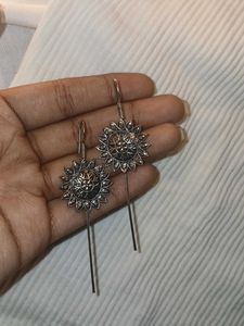 Unique Sun Motif Earrings