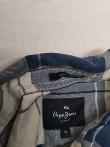 Pepe Jeans Men Regular Fit Checkered Casual Shirt