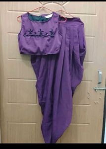 Zima Leto Wine Embellished Co-ord Set