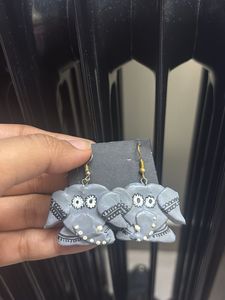 Elephant Dangle Earrings