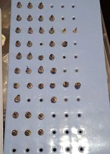 Pearl Stud Earrings Set  pair of 18