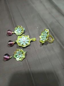 Floral Jewelry Set