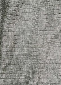 Gray Striped Casual Pullover Top