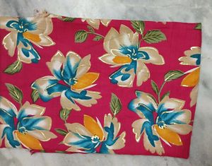 Stunning Floral Print Lehenga Choli material