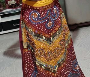 Long Skirt &amp; Crop Top Set