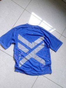 Blue "SHINE" T-Shirt