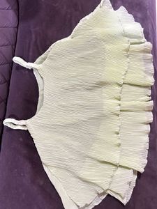 Pleated Layered Tank Top