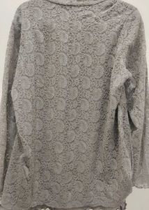 Victorian-Inspired Paisley Lace Top