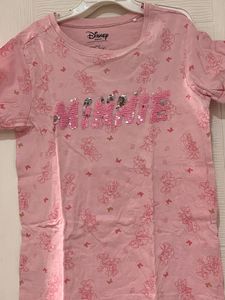 Disney Minnie Mouse Sequin T-Shirt
