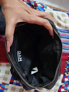 Madden NYC Black Satchel Bag