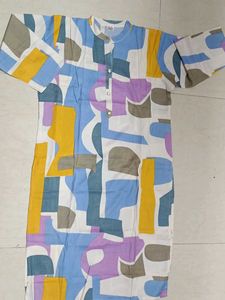 Colorful Abstract Print Kurta