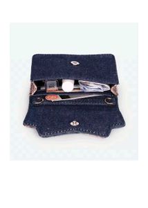 zouk Navy Blue &amp; Cream mini bag