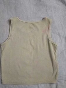 Unique Mona Lisa Print Tank Top