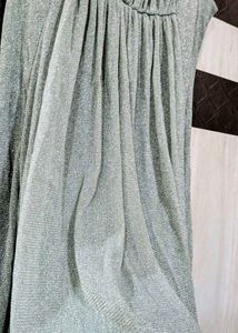 Silver Shimmery Party Dress