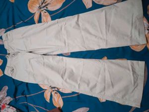 Khaki Wide Leg Pants