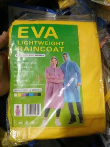 Bright Yellow Raincoat