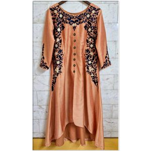Embroidered Festive Fushion Set