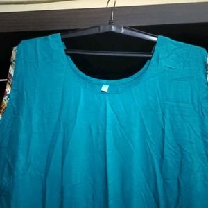Teal Blue Ethnic gown