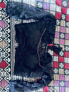 black full sleeve blouse