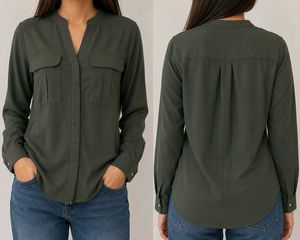 H&M Olive Green Shirt