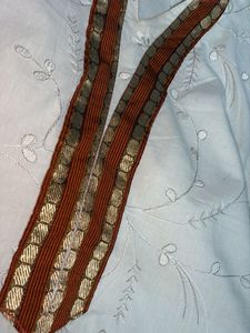 Elegant White Embroidered Kurta