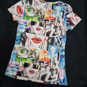 Y2K cool graphic print T-Shirt