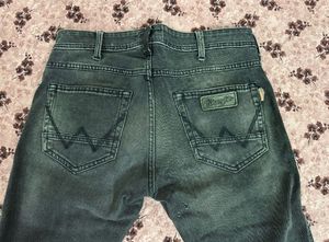 Wrangler Men's Stylish Charcoal grey Jeans