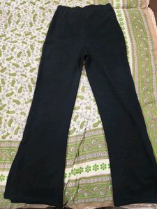 Black Flared Pants