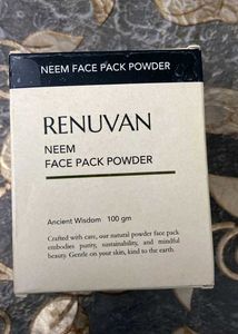Renuvan Neem Face Pack Powder