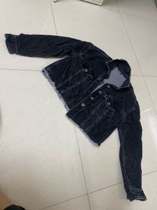 Stylish Black Denim Jacket