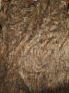 Stylish Brown Printed Wrap Top