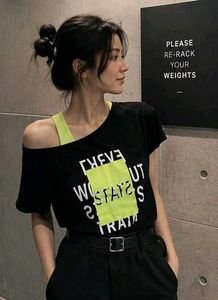 Teamspirit Typographic Twofer Top