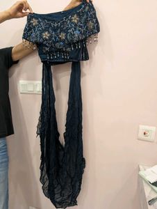 Elegant Navy Blue Co-ord Set