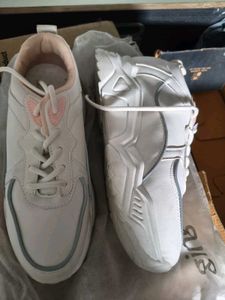 Stylish White Chunky Sneakers