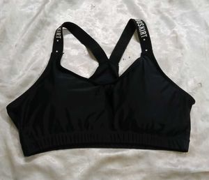 Black Sports Bra