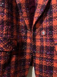 Vintage Plaid Blazer