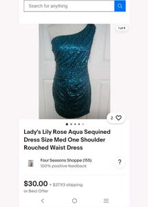 ⭐Price Drop⭐Imported Sequin Party Dress