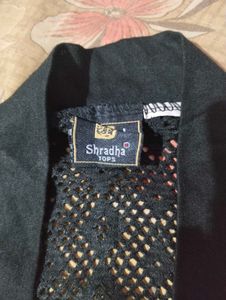 Black Laced Cardigan