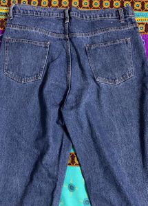 Classic Blue Straight LegDenim Jeans