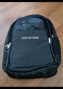 Just In Time Black Backpack