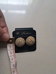 Sparkling Stud Earrings