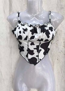 Cow Print Camisole Top