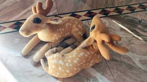 Cute Spotted Deer Plush Toys Set