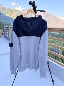 💯 % og stone island Grey Hooded Sweater