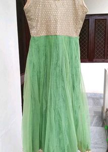 Elegant Green Ethnic Gown