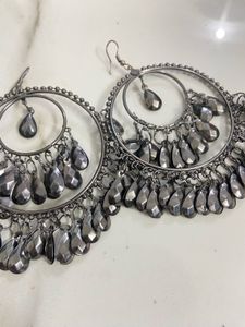 Chandelier Hoop Earrings