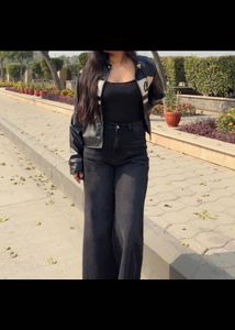 Stylish Faux Leather Jacket
